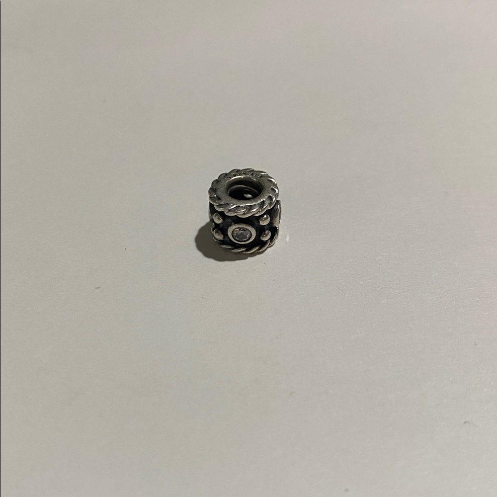 Pandora silver Abstract Crown charm